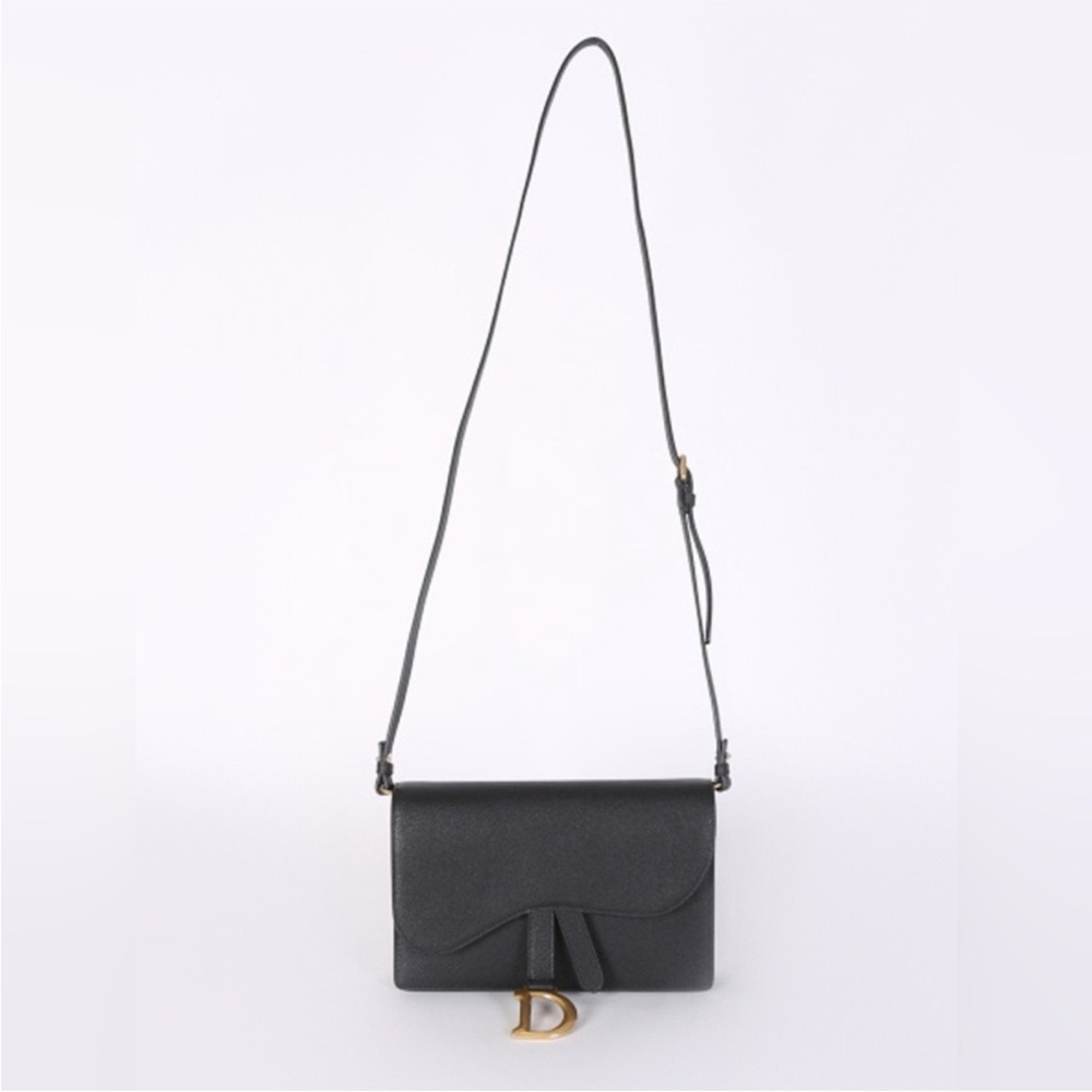 Christian Dior Crossbody Bag with Iconic D Hardware - Picture 3 of 4
